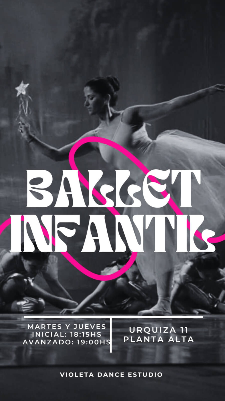 Flyer Clase Ballet infantil